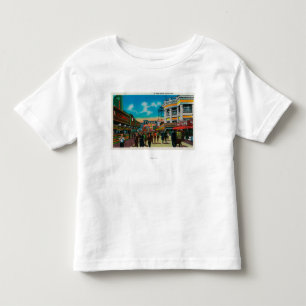 T-shirt Pour Les Tous Petits Une scène quotidienne sur le Pike, Long Beach