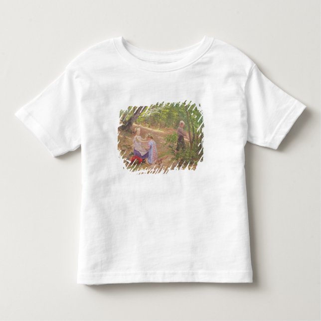 T-shirt Pour Les Tous Petits Une terre de fleurs, 19ème siècle (Devant)