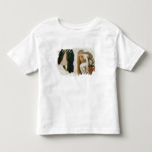 T-shirt Pour Les Tous Petits Une toge et un Camille verts