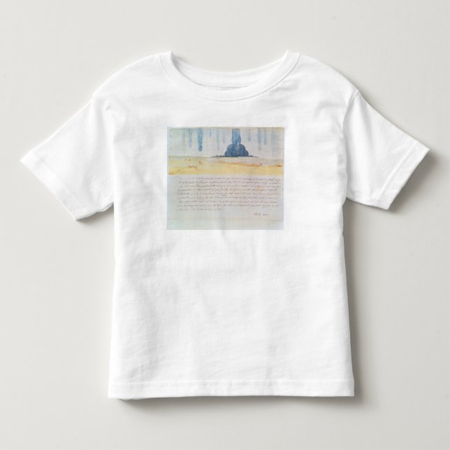 T-shirt Pour Les Tous Petits Une vision (Devant)