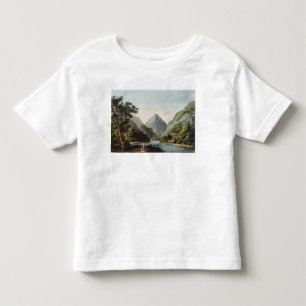 T-shirt Pour Les Tous Petits Une vue dans la baie d'Oheitepha sur l'île de