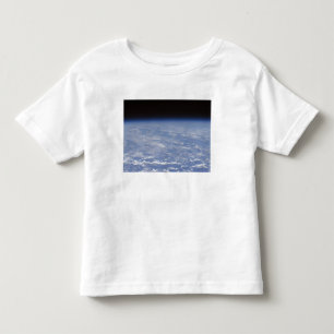 T-shirt Pour Les Tous Petits Une vue oblique d'horizon de l'atmosphe de la