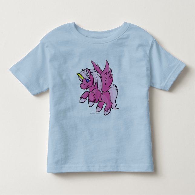 T-shirt Pour Les Tous Petits Uni rose (Devant)