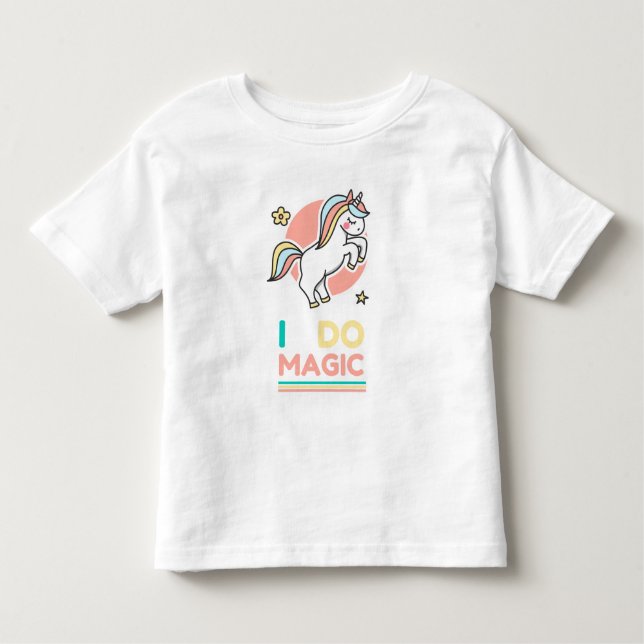 T-shirt Pour Les Tous Petits Unicorn (Devant)