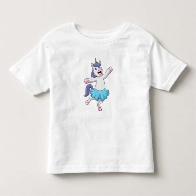 T-shirt Pour Les Tous Petits Unicorn (Devant)