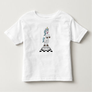 T-shirt Pour Les Tous Petits Unicorn at Chess