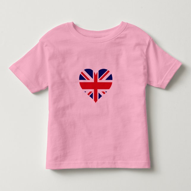 T-shirt Pour Les Tous Petits UNION JACK britannique (Devant)