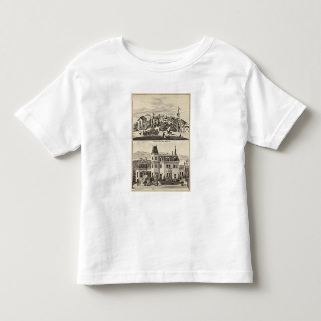 T-shirt Pour Les Tous Petits Université, école, Benicia (Devant)