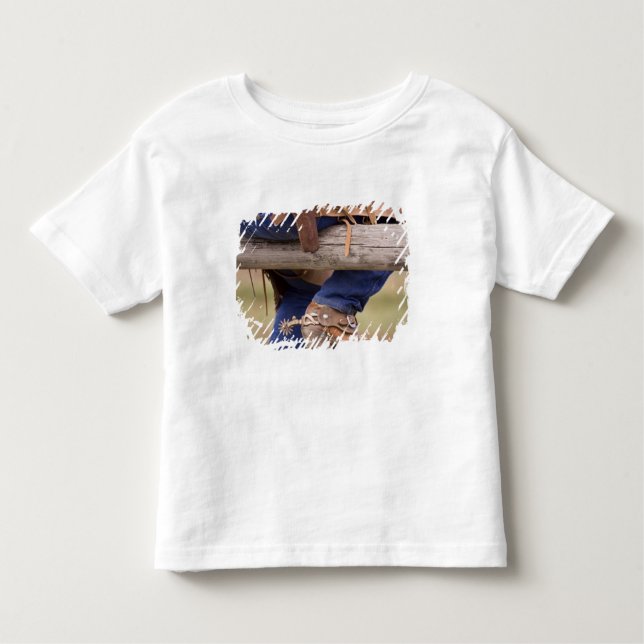 T-shirt Pour Les Tous Petits USA, Oregon, Seneca, Ponderosa Ranch. Cowboy (Devant)
