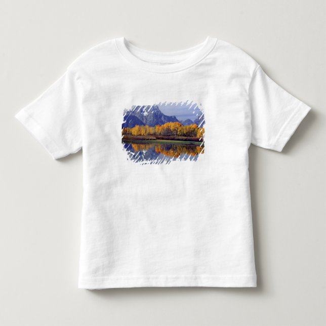 T-shirt Pour Les Tous Petits USA, Wyoming, Grand Teton National Park. Mt. (Devant)
