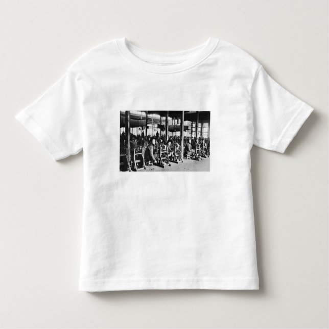 T-shirt Pour Les Tous Petits Usine dirigée par Chihsien proche chinois, c.1930 (Devant)