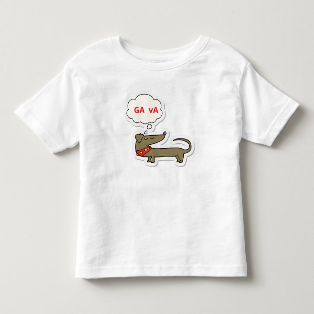 T-SHIRT POUR LES TOUS PETITS VA (Devant)