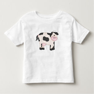 T-shirt Pour Les Tous Petits Vache laitière cuite