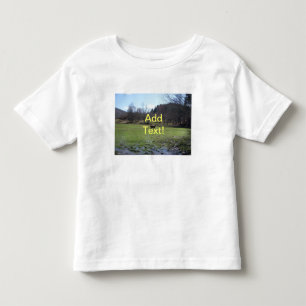 T-shirt Pour Les Tous Petits Vache solitaire