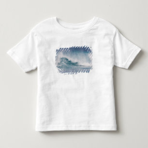 T-shirt Pour Les Tous Petits Vague bleue déferlante, Maui, Hawaï, États-Unis 3