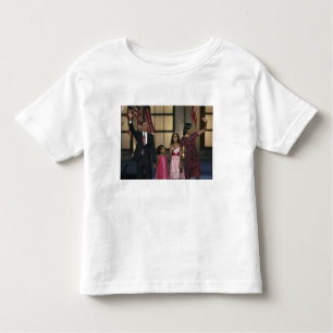 T-shirt Pour Les Tous Petits Vague de famille de Barak Obama à la nuit dernière