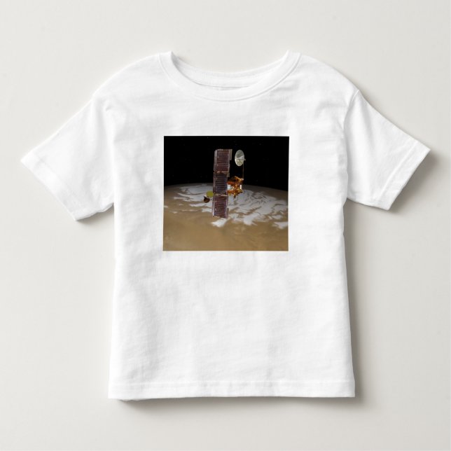T-shirt Pour Les Tous Petits vaisseau spatial Mars Odyssey (Devant)