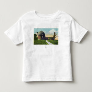 T-shirt Pour Les Tous Petits Van Vleck Observatory d'université wesleyenne