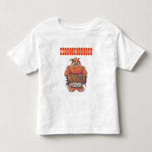 T-shirt Pour Les Tous Petits vapeur de monstre, MONSTERLICIOUS
