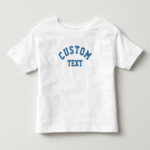T-shirt Pour Les Tous Petits Varsity Americana personnalisé genre neutre