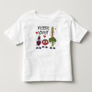T-shirt Pour Les Tous Petits Veggie Lover