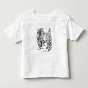 T-shirt Pour Les Tous Petits Vente par le crieur public, après une gravure sur