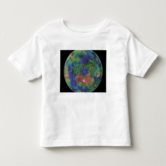 T-shirt Pour Les Tous Petits Vénus centré sur le pôle Nord (Devant)