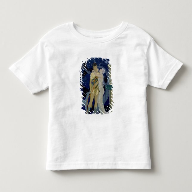 T-shirt Pour Les Tous Petits Vénus et Adonis (litho de couleur) (Devant)