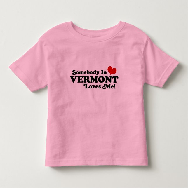 T-shirt Pour Les Tous Petits Vermont (Devant)