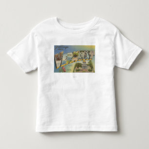 T-shirt Pour Les Tous Petits Vermont (Capitale d'État/Fleur) -