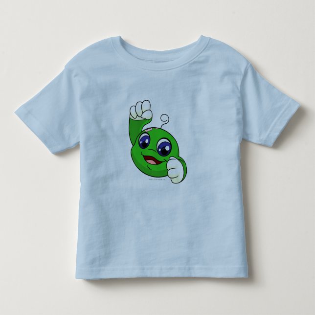 T-shirt Pour Les Tous Petits Vert de Kiko (Devant)