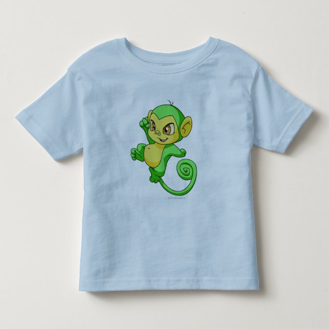 T-shirt Pour Les Tous Petits Vert de Mynci (Devant)
