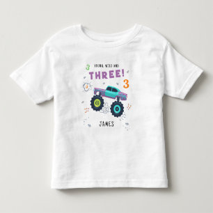 T-shirt Pour Les Tous Petits Vêtement personnalisé pour le 3e anniversaire avec