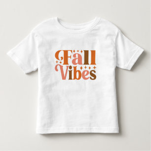 T-shirt Pour Les Tous Petits Vibes d'automne