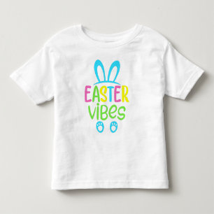 T-shirt Pour Les Tous Petits Vibes de Pâques Pastel