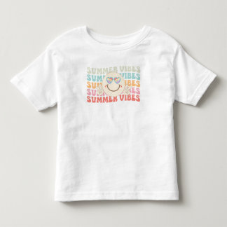 T-shirt Pour Les Tous Petits Vibes d'été