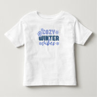 Vibes d'hiver confortables - Typographie du flocon