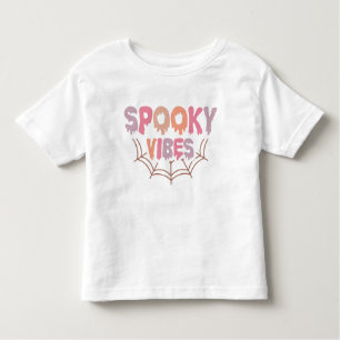 T-shirt Pour Les Tous Petits Vibes éffrayantes