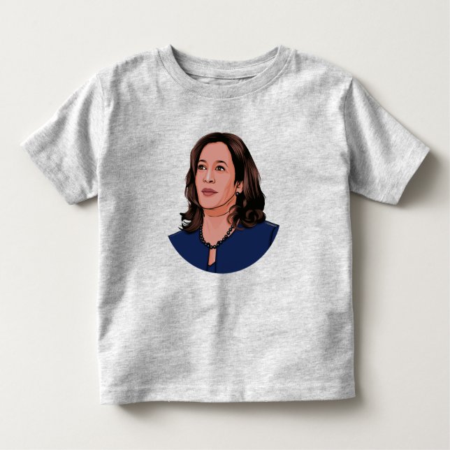 T-shirt Pour Les Tous Petits Vice-Président Kamala Harris (Devant)