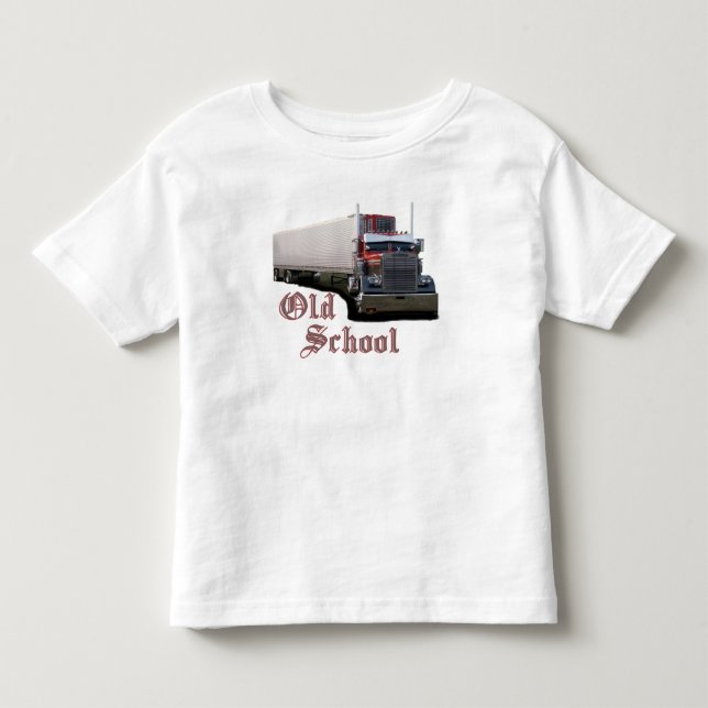 T-shirt Pour Les Tous Petits Vieille école (Devant)