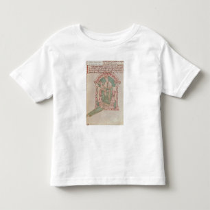 T-shirt Pour Les Tous Petits Vierge et enfant avec St Gregory le grand