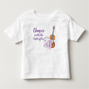 T-shirt Pour Les Tous Petits Vilin & Ballet Danse avec les papillons