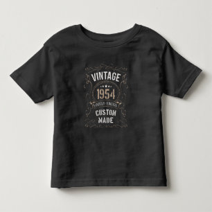 T-shirt Pour Les Tous Petits Vintage 1954 Limited Edition Personnalisé