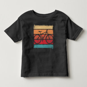 T-shirt Pour Les Tous Petits Vintage Vélo Art Cyclisme Sport Lover