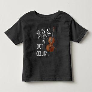 T-shirt Pour Les Tous Petits Violoncello Humour Cellist à cordes violoncelle