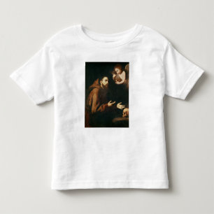 T-shirt Pour Les Tous Petits Vision de St Francis d'Assisi