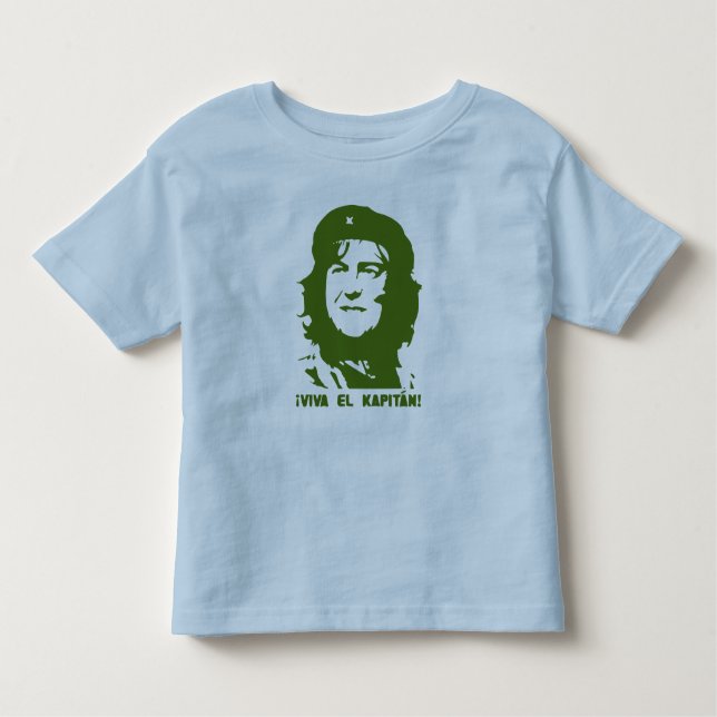 T-shirt Pour Les Tous Petits Vive le Capitaine (Devant)