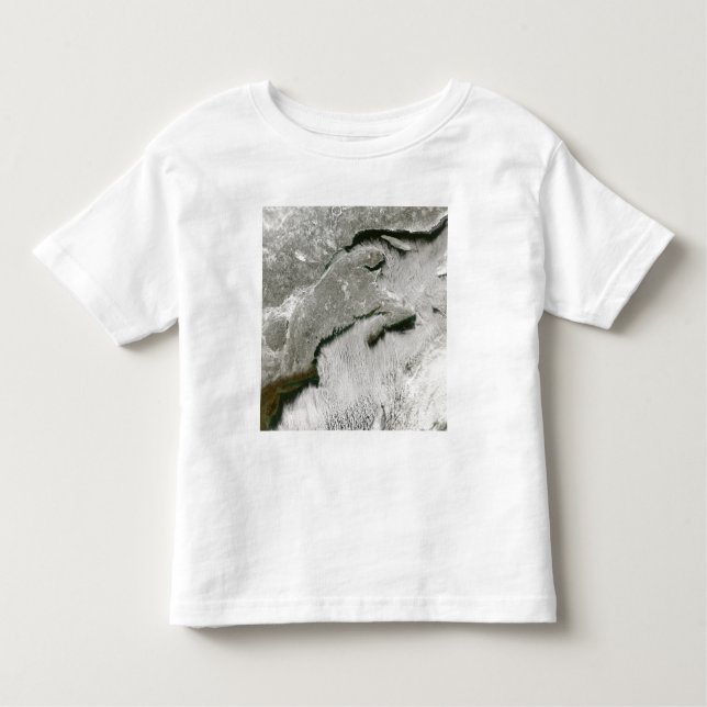 T-shirt Pour Les Tous Petits Voies de neige et de nuages (Devant)