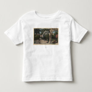 T-shirt Pour Les Tous Petits Voies du jardin de mission de patio