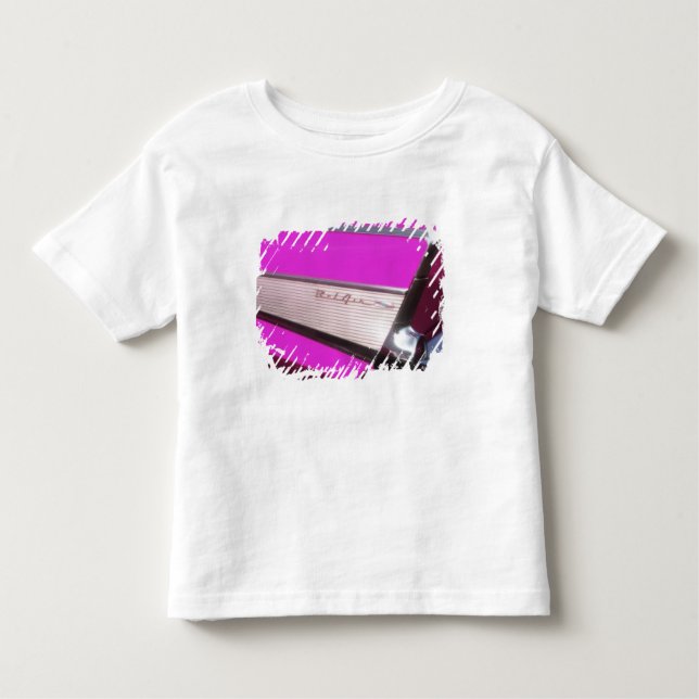 T-shirt Pour Les Tous Petits Voiture classique : Bel Air de Chevrolet (Devant)